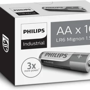 Philips Industrial Alkaline AA LR6 10 stuks